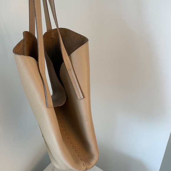 JCrew tan leather shoulder bag - Picture 3 of 8